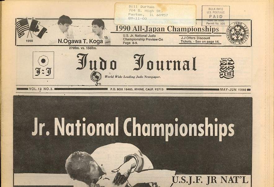 05/90 Judo Journal Newspaper